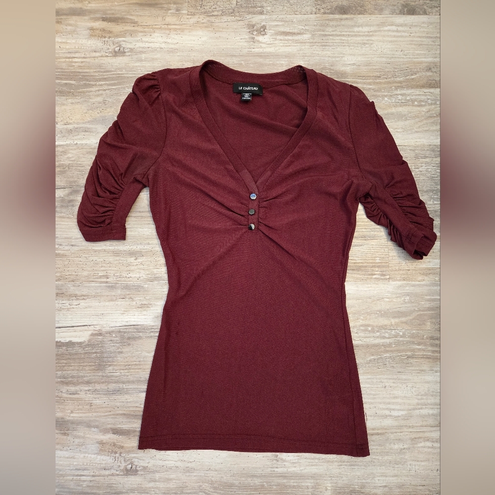 le chateau sheer top
